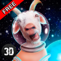 ̫ɽģ3DԴİ׿棨Crazy Space Goat Simulator 3d v1.0