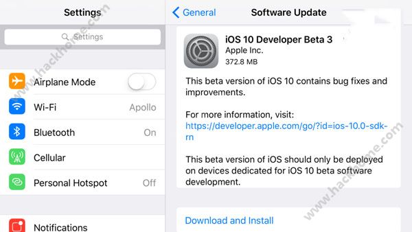 iOS10 Beta3ôiOS10 Beta3½̳[ͼ]ͼƬ1