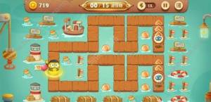 保卫萝卜3码头爬梯5层金萝卜通关攻略图片2