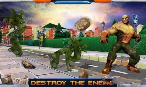 Ӣ3D˴սϷ׿棨City Heroes 3D Aliens Warͼ1: