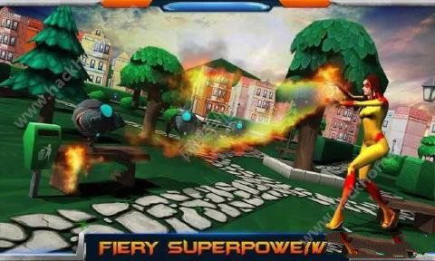 Ӣ3D˴սĺ׿棨City Heroes 3D Aliens Warͼ2: