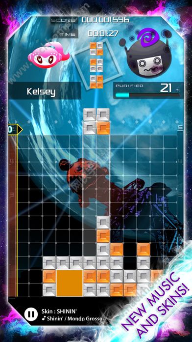 Lumines Puzzle & MusichƽD3: