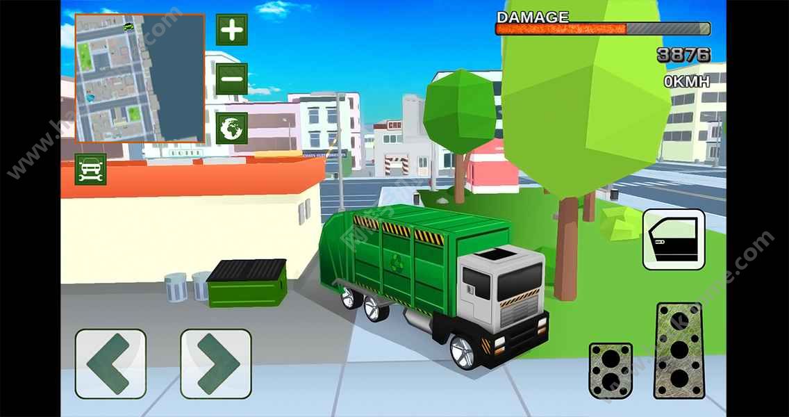 ״ģ°׿棨Blocky Garbage Truck Simulatorͼ1: