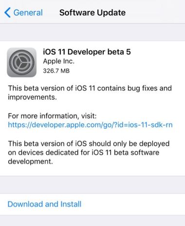 iOS11 Beta5ôiOS11 Beta5ʲô[ͼ]ͼƬ1