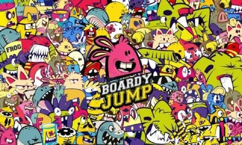 �����Ծ��Ϸ�ٷ��ֻ������أ�Boardy Jump��ͼ1: