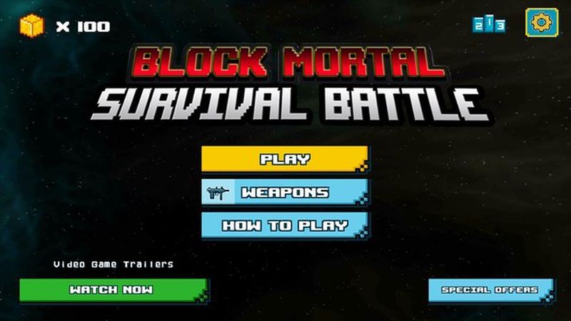 Ϸ׿أBlock Mortal Survival Battleͼ4: