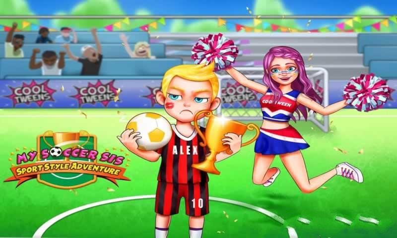 �������˶�ð����Ϸ��׿�����أ�My Soccer Sis Sporty Adventure��ͼ4: