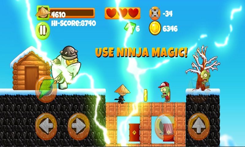 СӴ𽩌Ɲh׿棨Ninja Kid vs ZombiesD2: