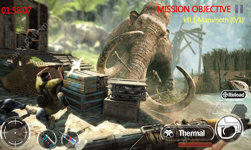 �ѻ��ֶ������ֺ������İ棨Sniper Shooter Animal Hunting��ͼ3: