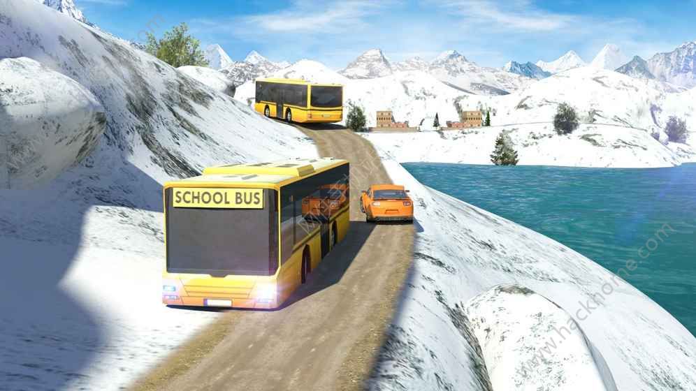 У�����¼�ʻ�������İ棨School Bus Up Hill Driving��ͼ2: