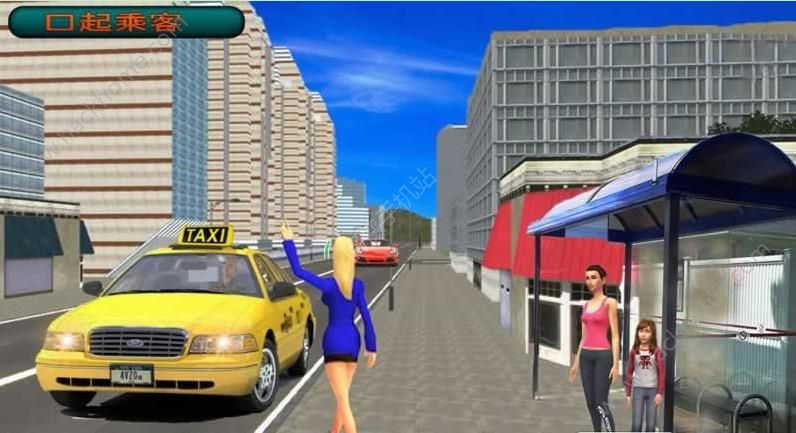 ܇ģM[׿°棨Realistic Taxi SimD3: