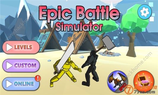 ʷʫսģٷ°׿棨Epic Battle Simulatorͼ1: