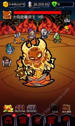 ħӢ۵ͻϮ°׿棨HeroClickerͼ1: