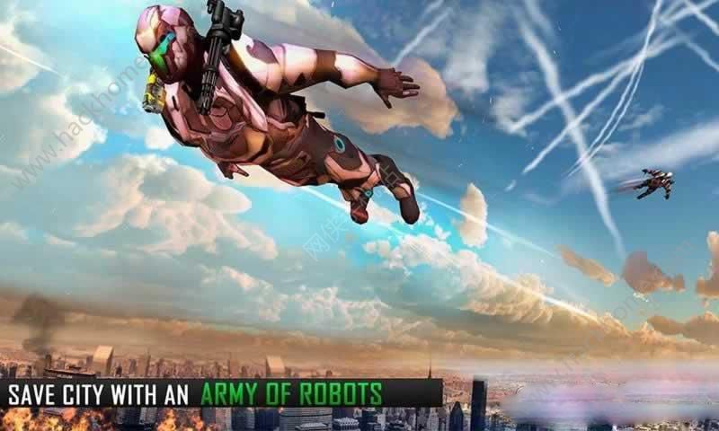 л˳оԮؿȫ°׿(Flying Robot Grand City Rescue)ͼ5: