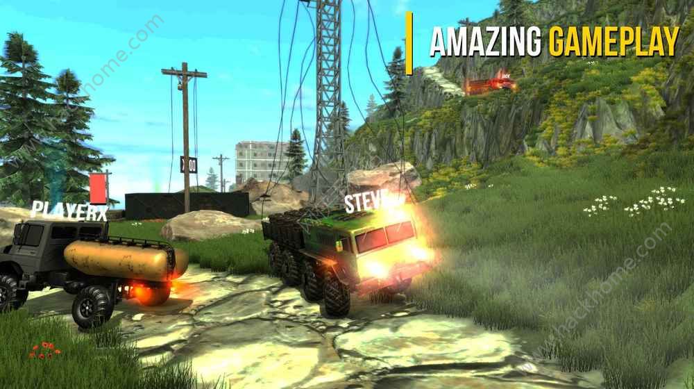 ܇ģMԽҰ3ĝh棨Truck Simulator Offroad 3D2: