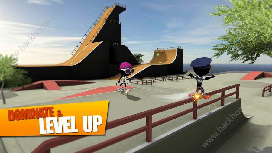 ˻ԾϷ°׿棨Stickman Skate Parkͼ2: