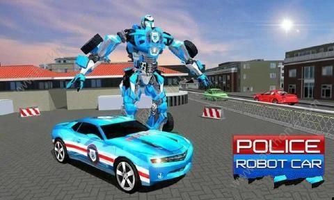 ܇Ӣ[ĝh棨Police Robot Car SuperheroD2: