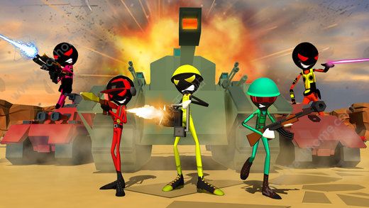 ˑYģM3D[ĝh׿棨Stickman Battle Simulator 3DD4: