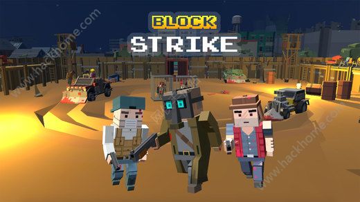 ؾvsٷ3DϷĺ棨Block strike pixel cops and craft robbers gun 3dͼ3: