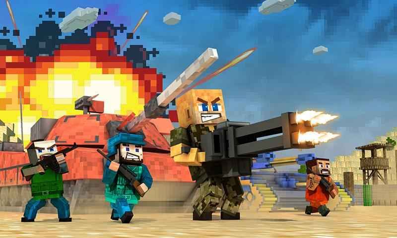 ���ؾ��ӹ���3D���İ�׿�棨Craft Army Attack 3D��ͼ1:
