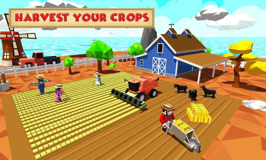 KrIģMİ׿棨Blocky Farm Worker SimulatorD2: