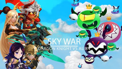 Sky War Dragon Knight VS Alien׿ͼ1: