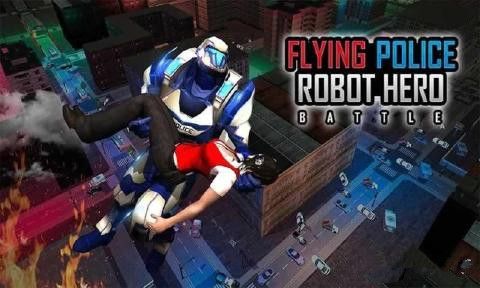 л˾Ӣİ׿棨Flying Robot Police Hero Battleͼ3: