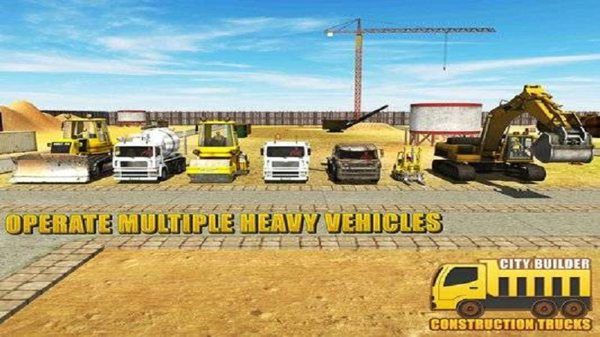 н߿ģ׿ĺ棨City Builder Construction Trucks Simulatorͼ1:
