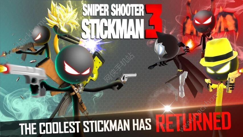ǹս3Ϸĺ棨Gun Stickman3ͼ4: