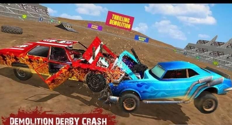 ʵսս°׿棨Demolition Derby Real Car Battleͼ4: