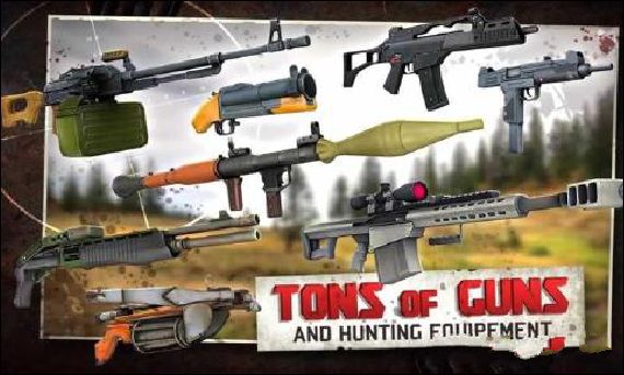 �����������ֺ������İ棨Dead Forest Zombie Deer Hunter��ͼ1: