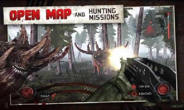 �����������ֺ������İ棨Dead Forest Zombie Deer Hunter��ͼ3:
