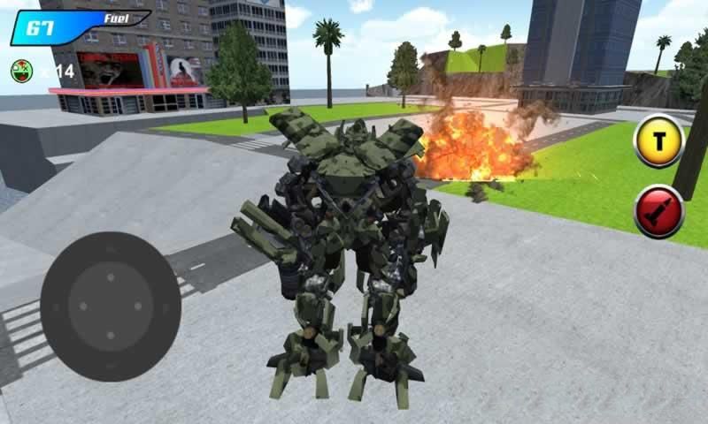 X���߻����˽�ʬ��ս��׿�棨X Ray Robot Zombie Offroad��ͼ3: