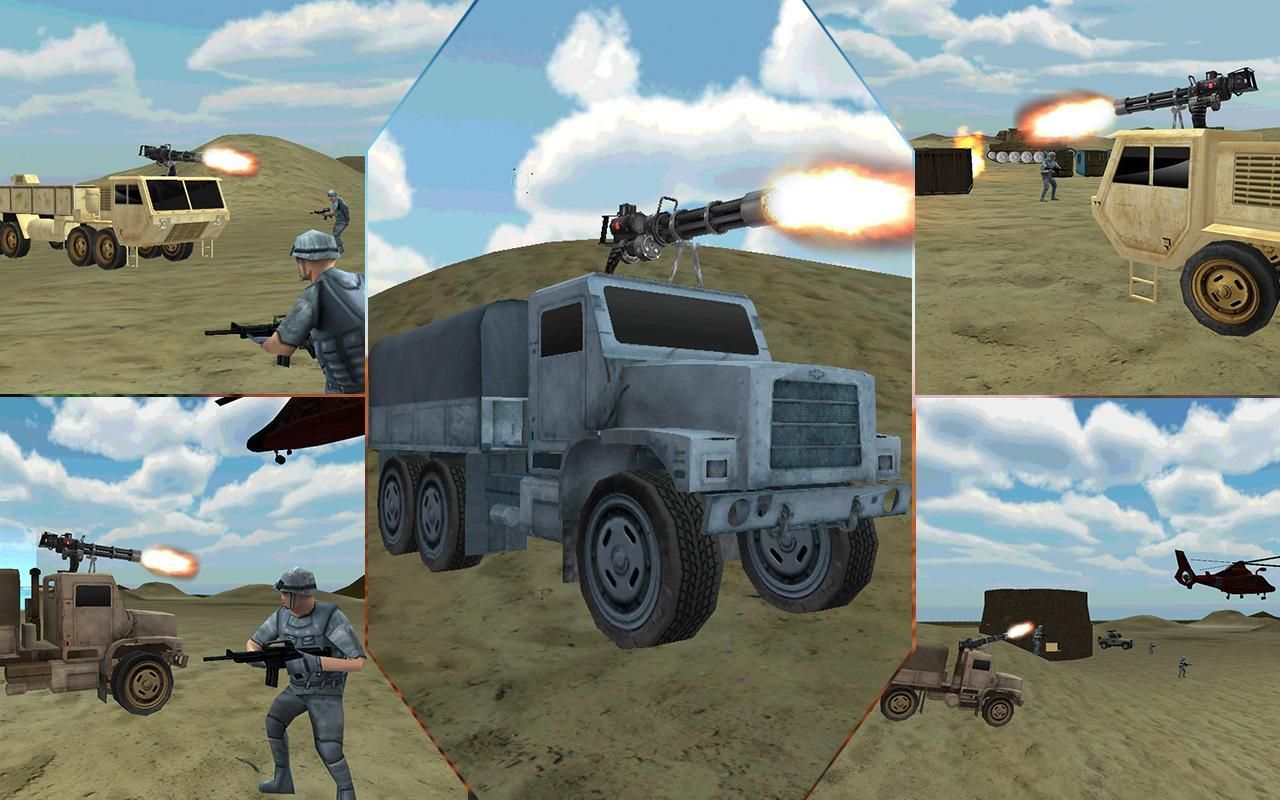 ɳĮ»սϷĺ(Desert Military Base War Truck)ͼ3:
