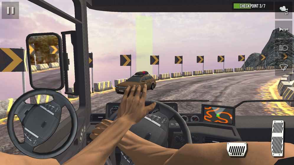 真实高速卡车模拟驾驶游戏中文汉化版下载protruckdriverv11