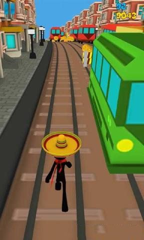 ����������ܿ��������°�׿�棨Stickman Subway Runner City Surf��ͼ3: