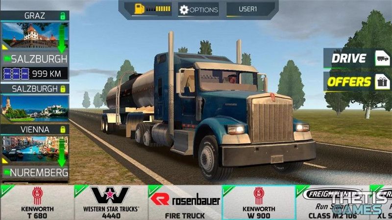 ŷؿģϷ׿棨Truck Simulator Europe 2 Freeͼ1: