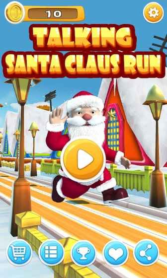 ˵ʥ˱Ϸ׿İ棨Talking Santa Claus Runͼ5: