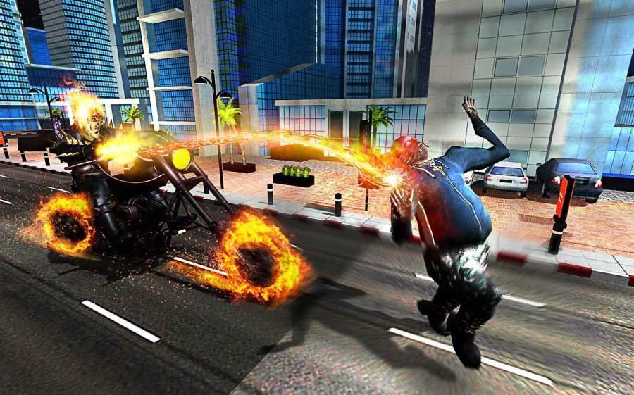 ĦӢ޽ڹƽ棨Ghost Bike Hero Blaze Fire Skull Rider Battleͼ4:
