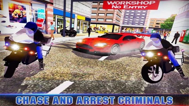 Ħ׷Ϸ׿棨Police Bike Chaseͼ1: