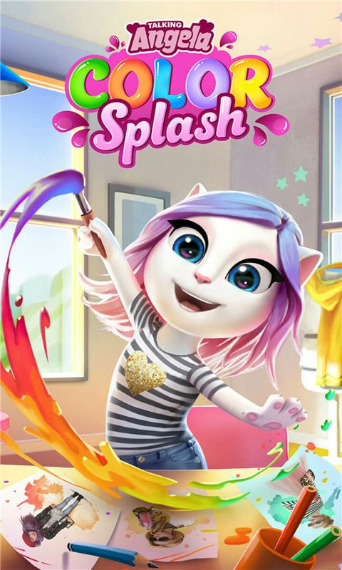 ҵİϷ׿棨Talking Angela Color Splashͼ1: