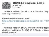 iOS10.3.3 Beta6�ĵ���iOS10.3.3 Beta6���º󿨲���