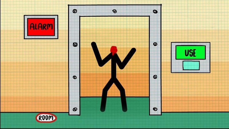 �������ҹ����2��ȸ谲׿�棨Stickman Five Nights Survival 2��ͼ1: