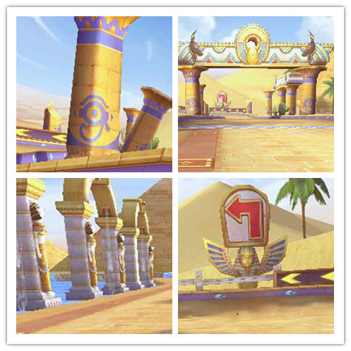 QQ飞车手游即将上线 异域风情地图大盘点