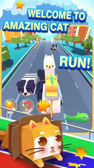 ����������׿��Ϸ���İ棨Amazing Cat Run��ͼ2: