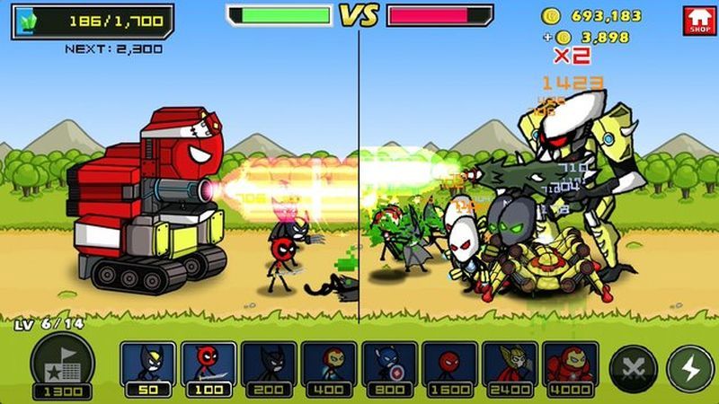 ս°׿棨HERO WARS Super Stickmanͼ3: