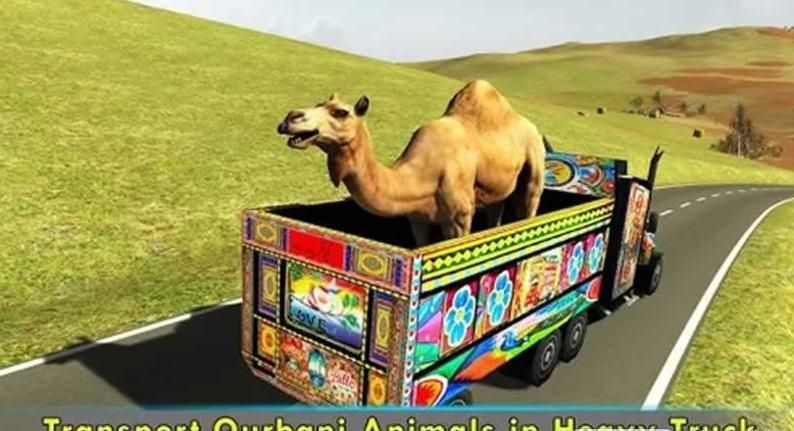 \ݔ܇[ĝh棨Pak Qurbani Animal Cargo TruckD4: