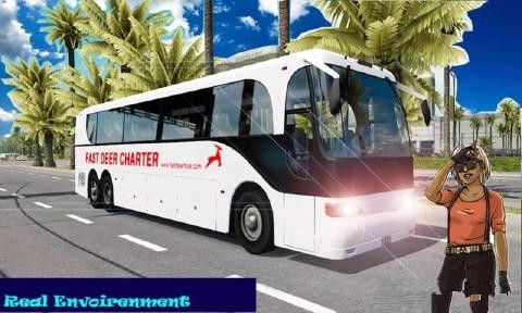 ԽҰɽ��;�ͳ�ģ������Ϸ���ĺ��������أ�Off road hill coach bus drive��ͼ1: