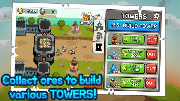 L֮ǱRTDhİ棨Grow Tower Castle Defender TDD2: