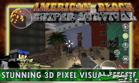 �ѻ�������ս���İ�׿�棨American Block Sniper Survival��ͼ4: